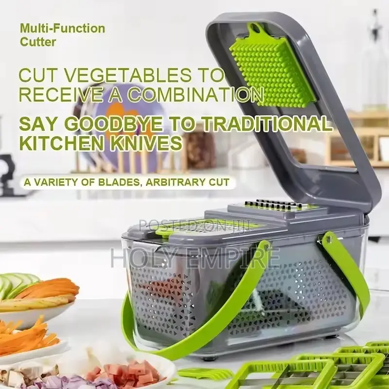 Multifunctional Vegetable Chopper Handle Food Grate Chopper