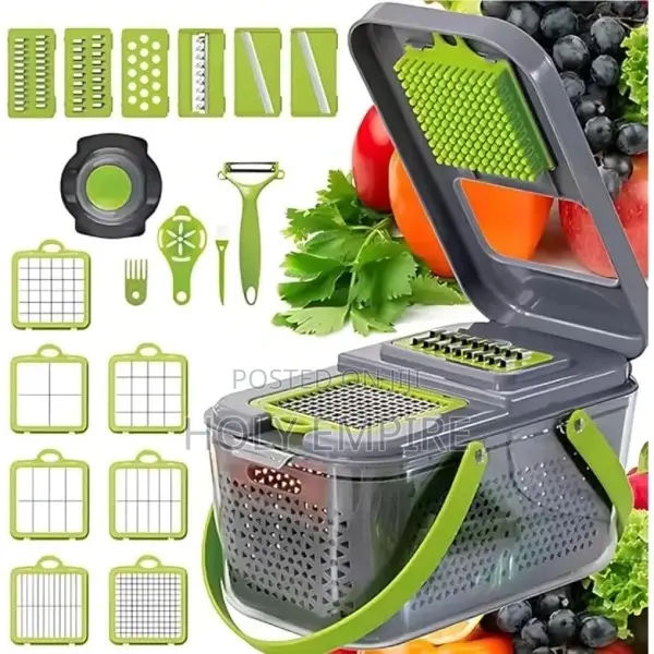 Multifunctional Vegetable Chopper Handle Food Grate Chopper