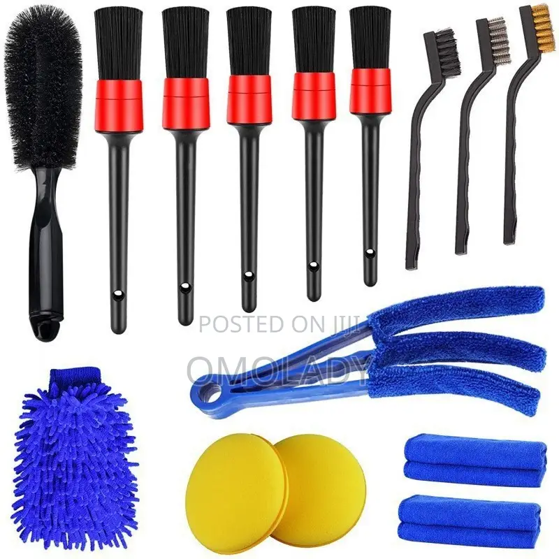 15pcs Car Detailing Brush Set