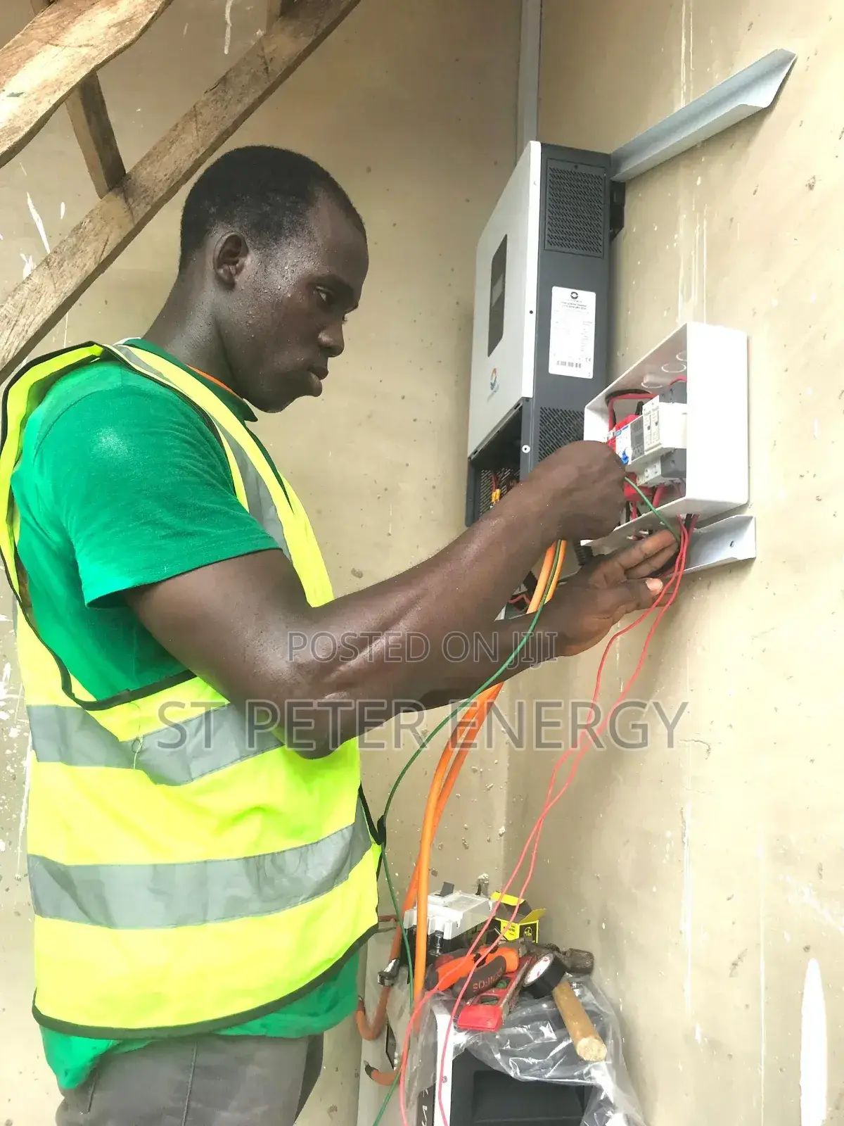 Solar Panel and Inverter Installation