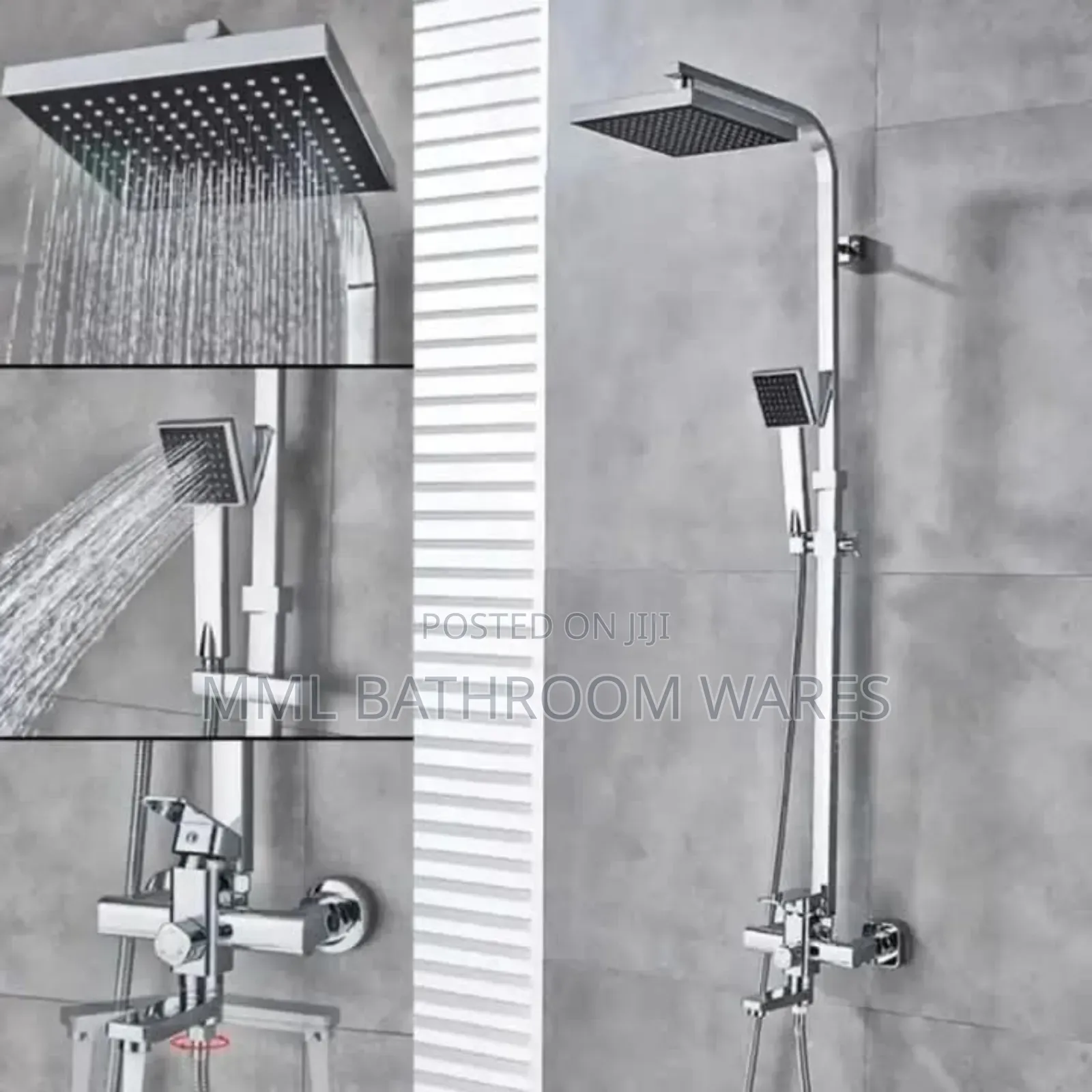 Modern Hotel Home Bathroom Shower Set