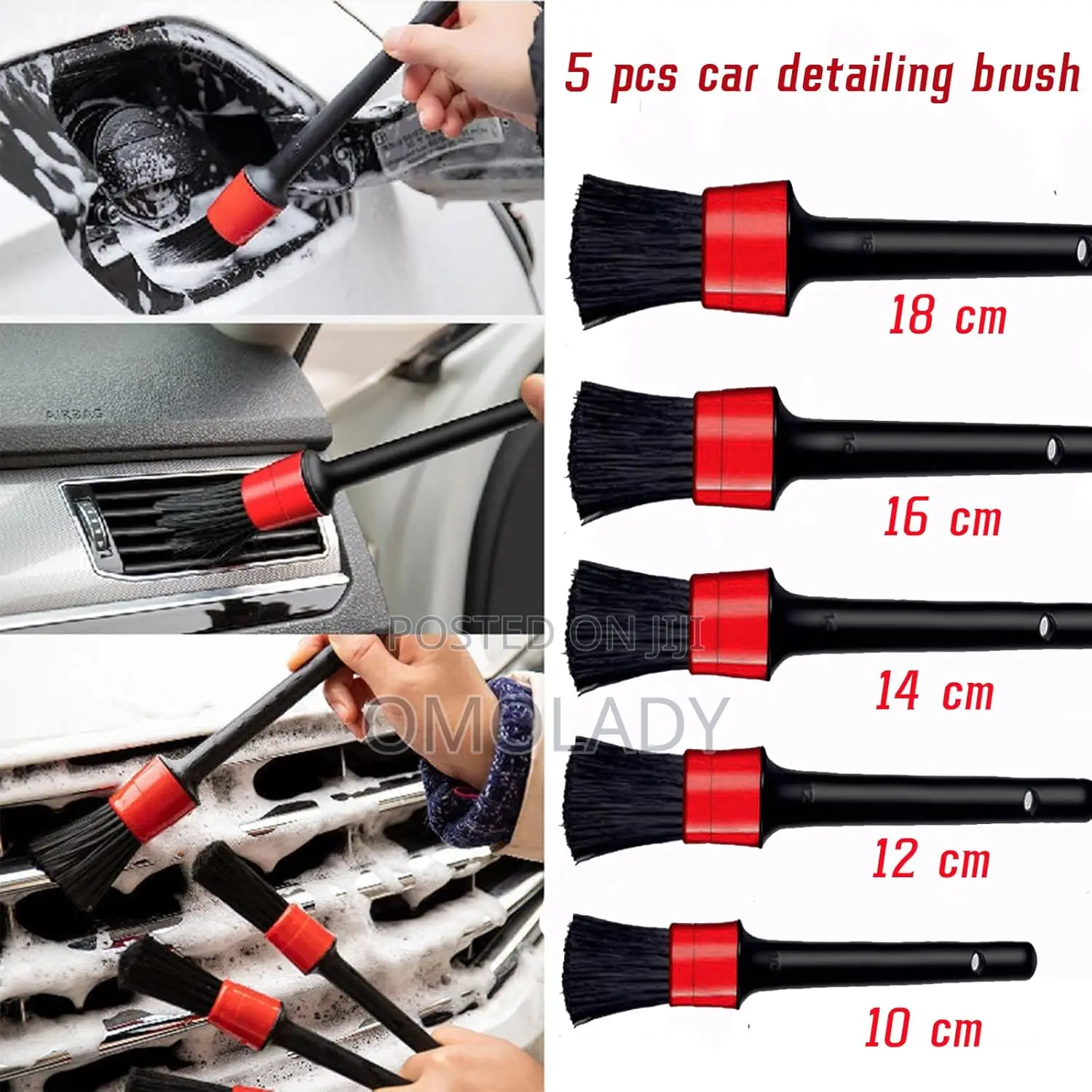 10pcs Car Detailing Brush Set