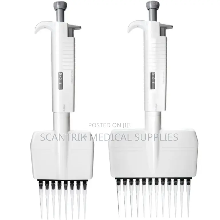 Adjustable Micro Pipette – 12 Dispensing Nozzles