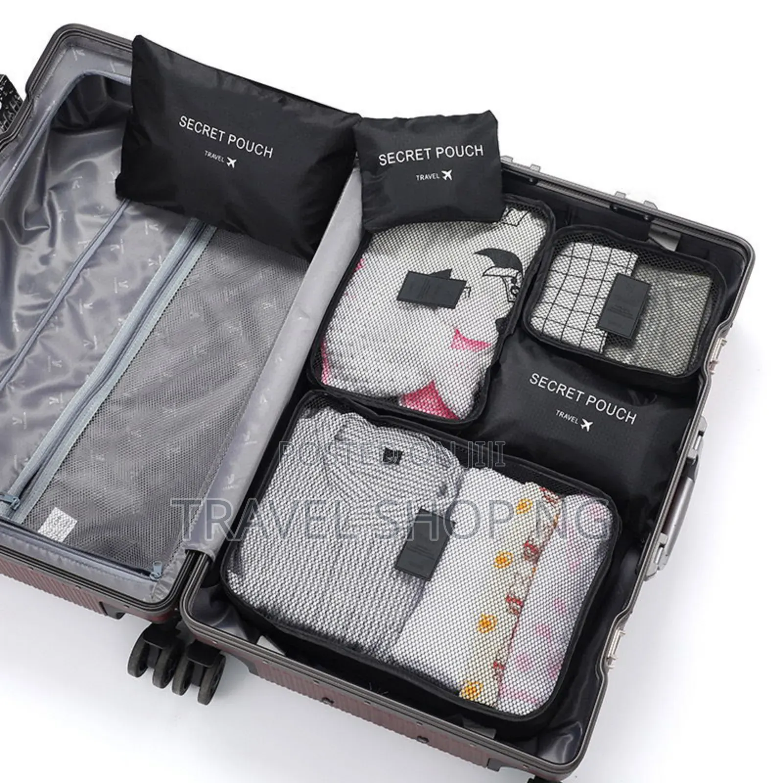 7pcs Packing Cubes | Luggage Organiser | Luggage Packing Bag