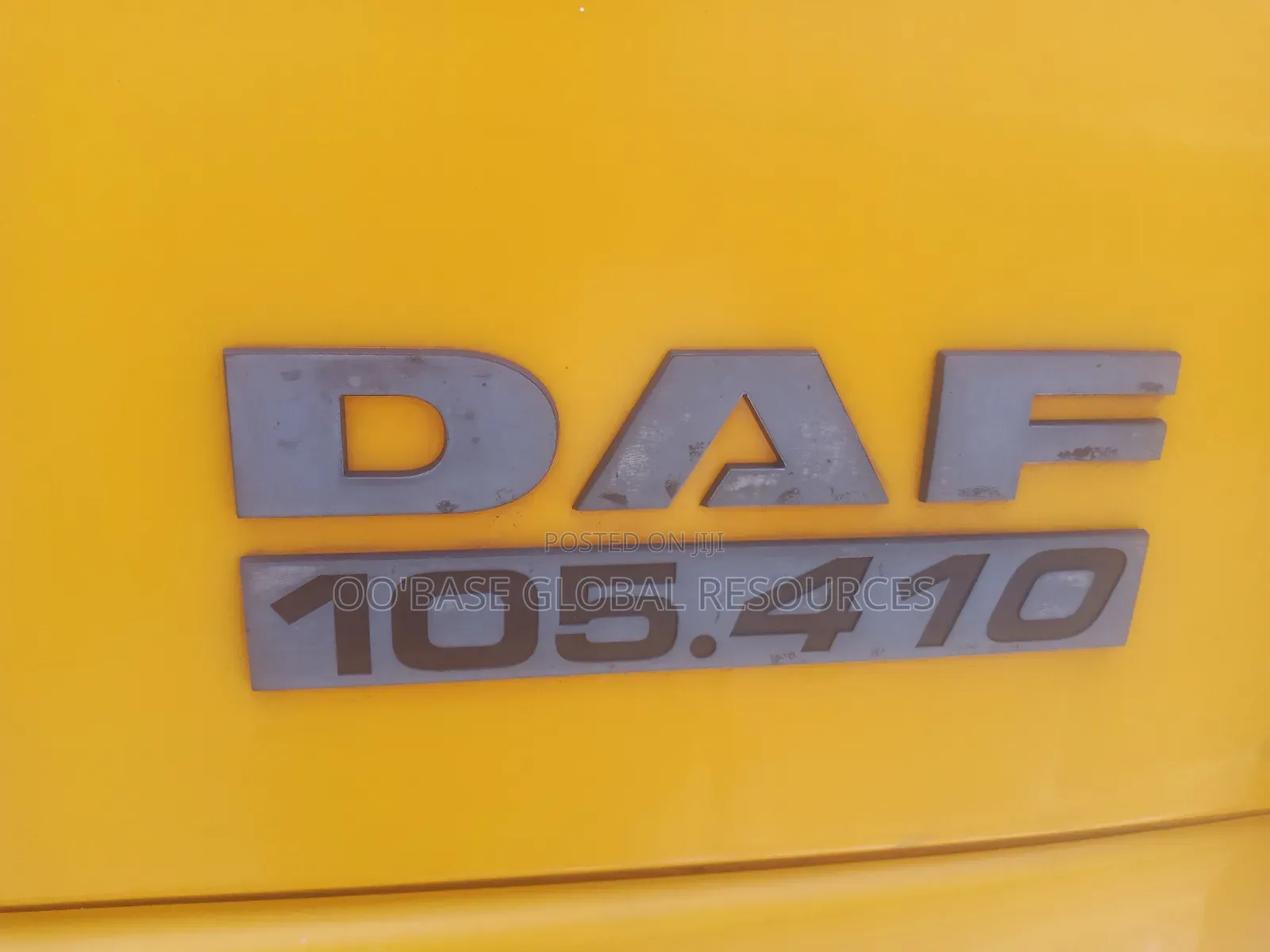Daf LPG Bobtail 1991 Yellow