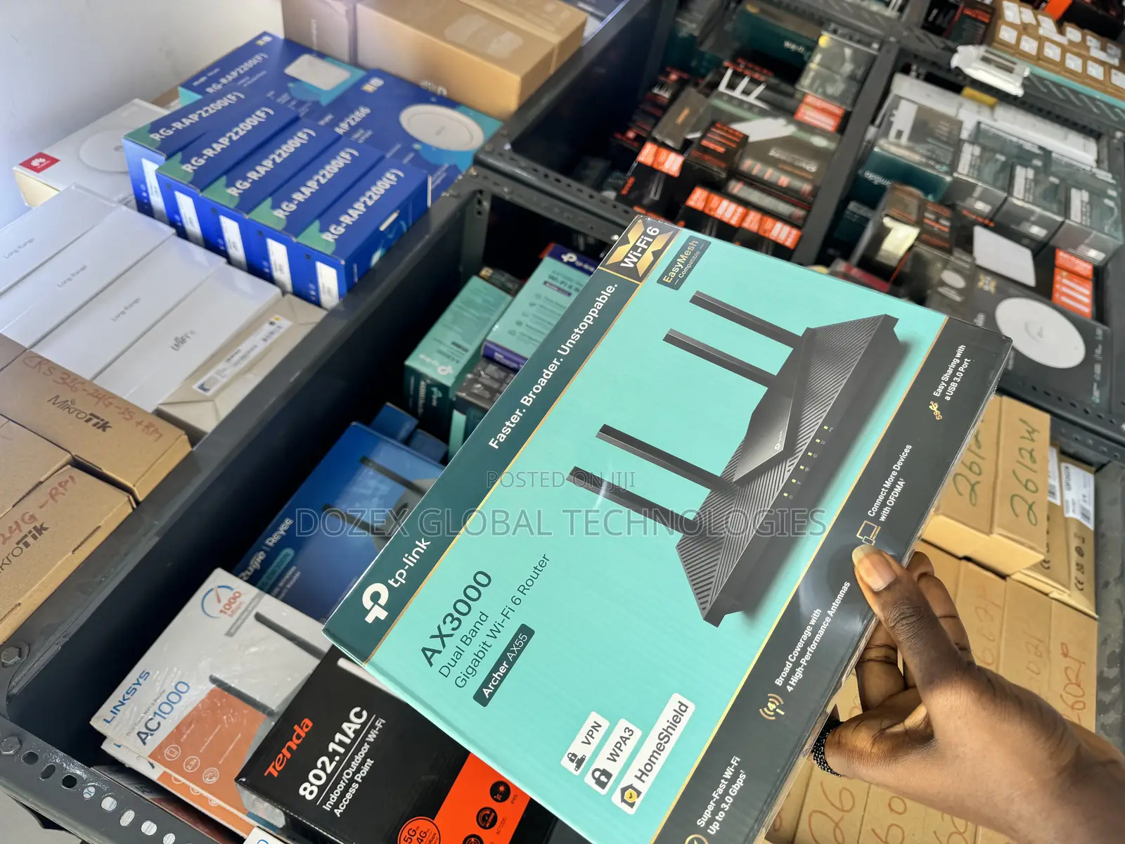 Tp-Link Archer Ax55 Gigabit Wifi 6 Ax3000 Router
