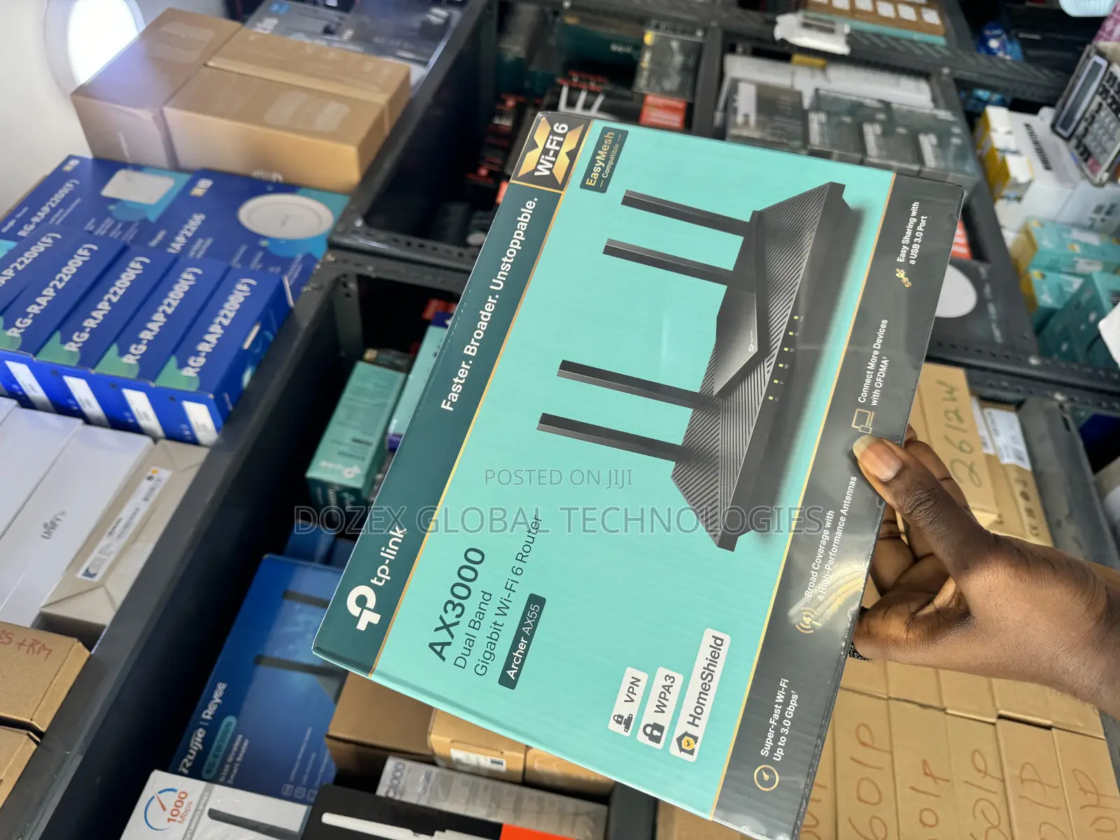 Tp-Link Archer Ax55 Gigabit Wifi 6 Ax3000 Router