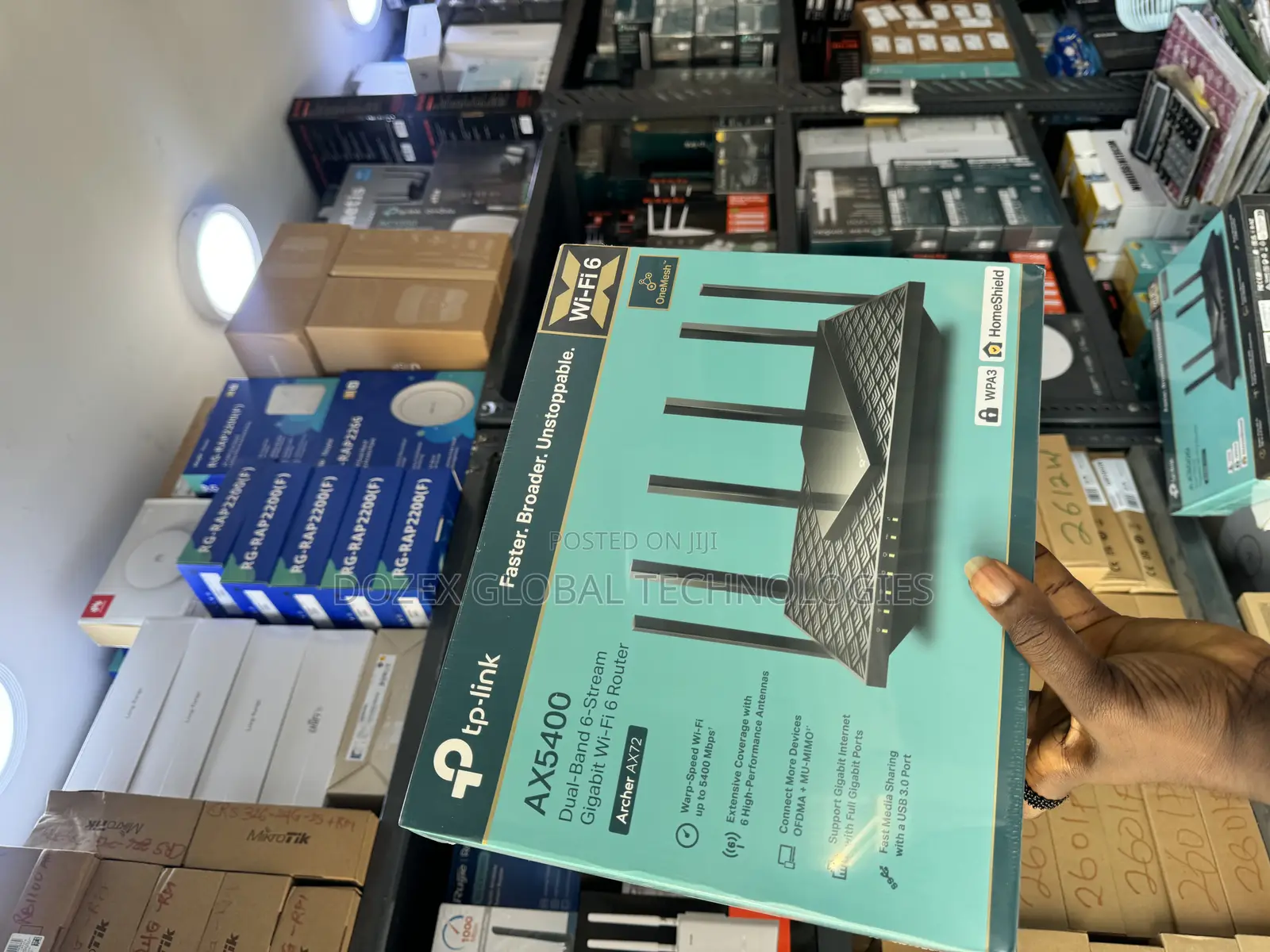Tp-link Ax5400 Ax72 Wifi 6 Dual Band Router