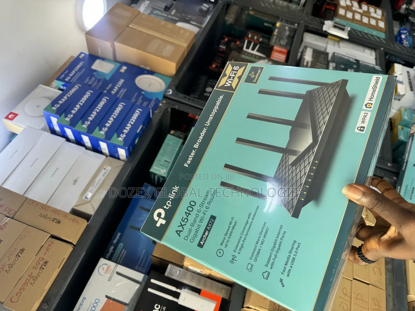 Tp-link Ax5400 Ax72 Wifi 6 Dual Band Router