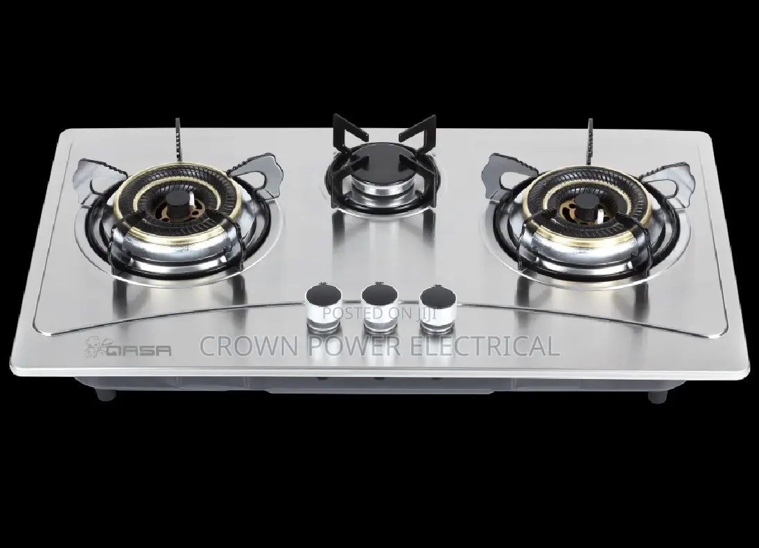 Qasa Gas Cooker QGC-3b Premium