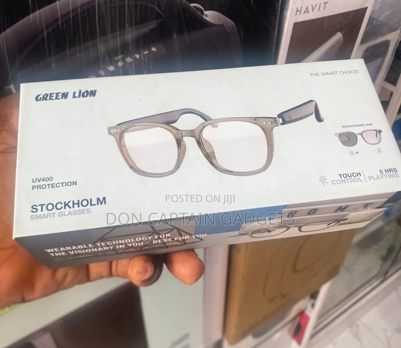 Green Lion Smart Glasses (Stockholm)
