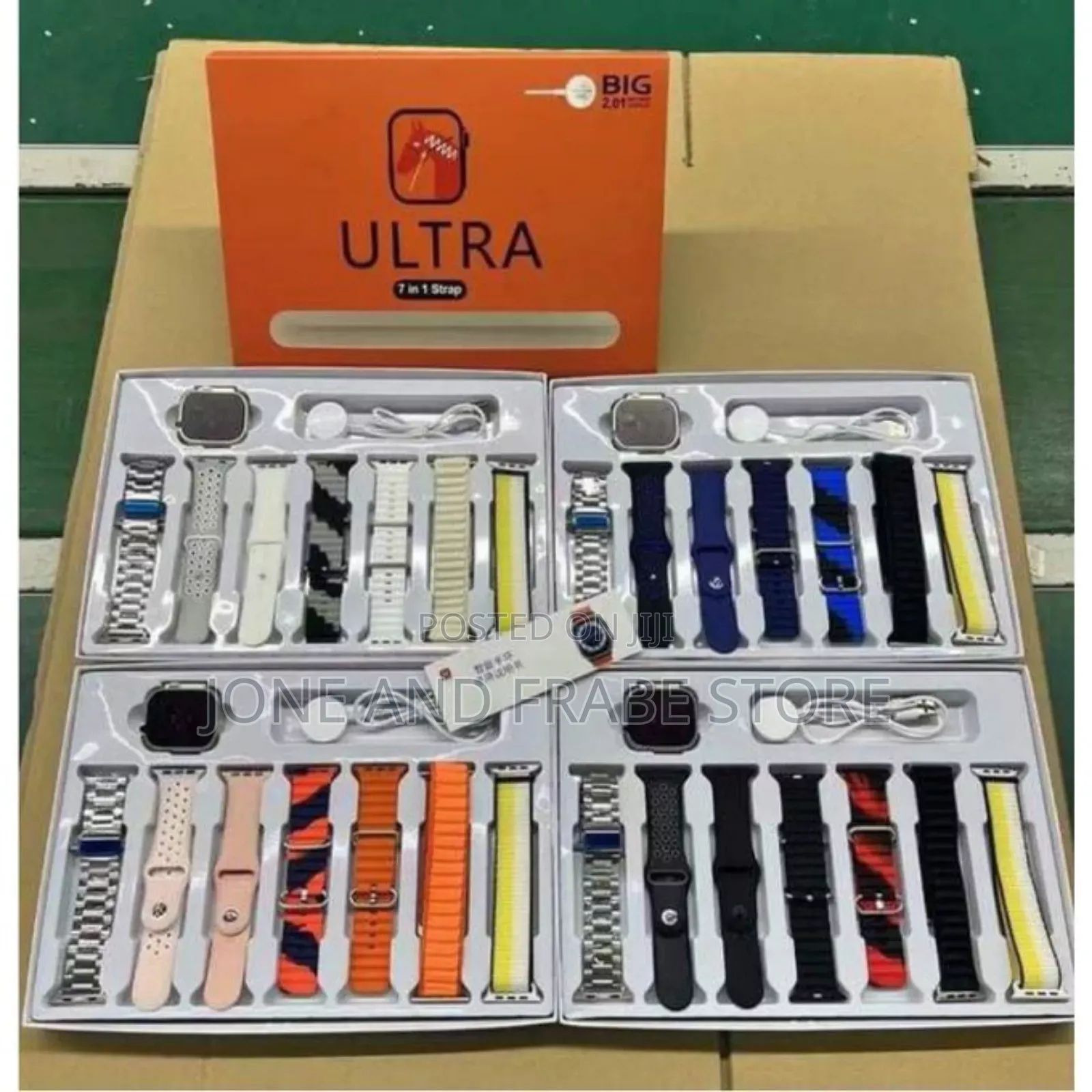 7 in 1 Strap Ultra 3 Smart Watch
