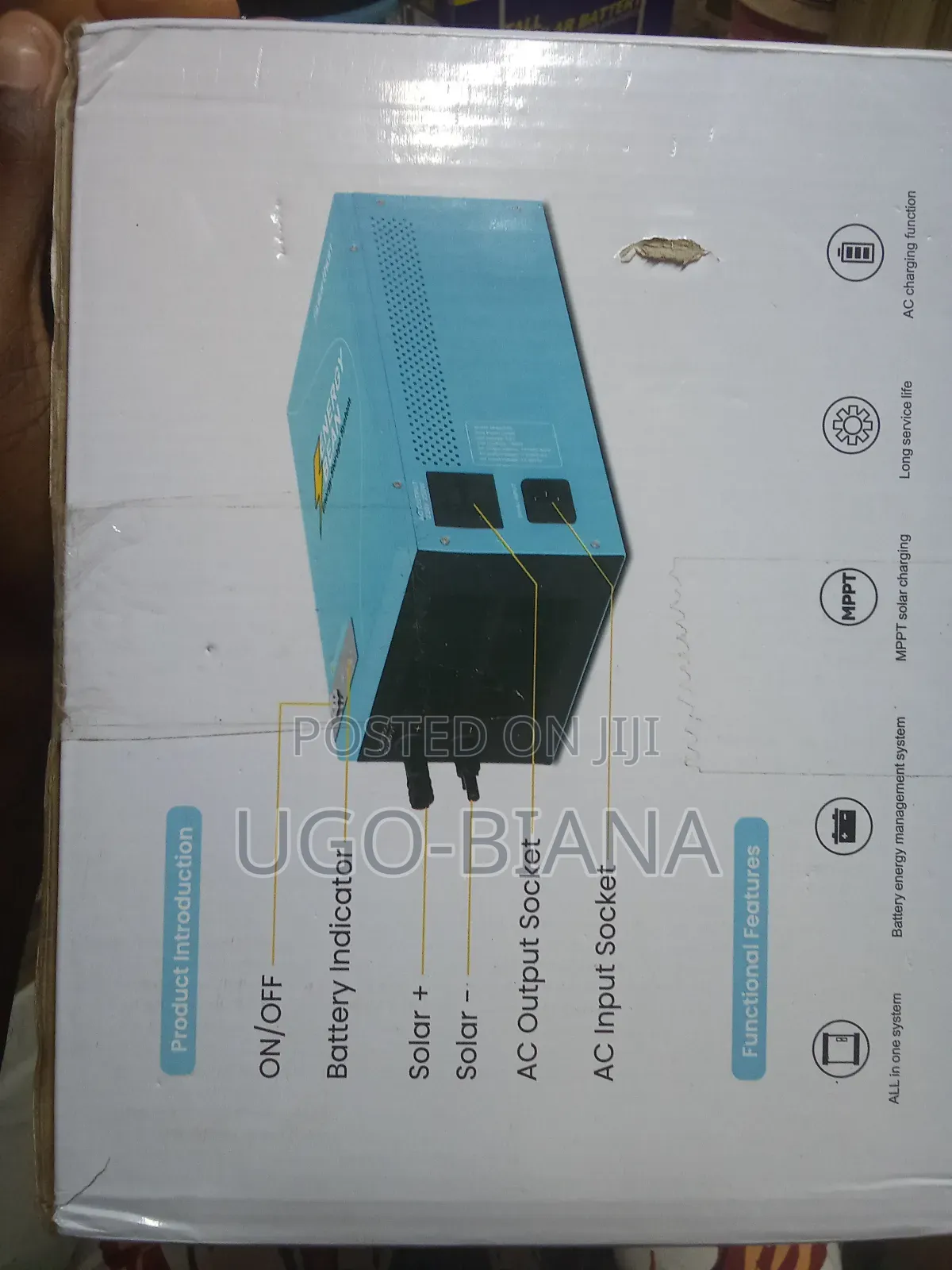 1kwh Solar Generator 250w Inverter