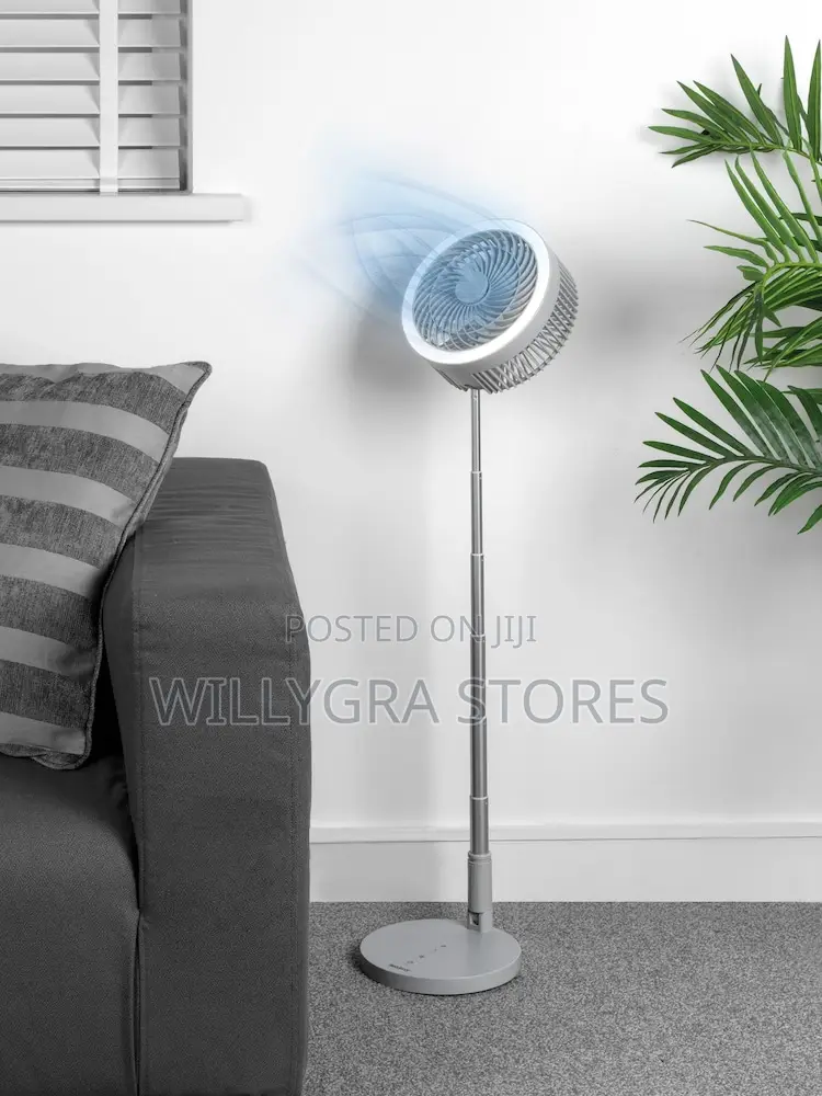 Beldray Grey Cordless Foldable Fan