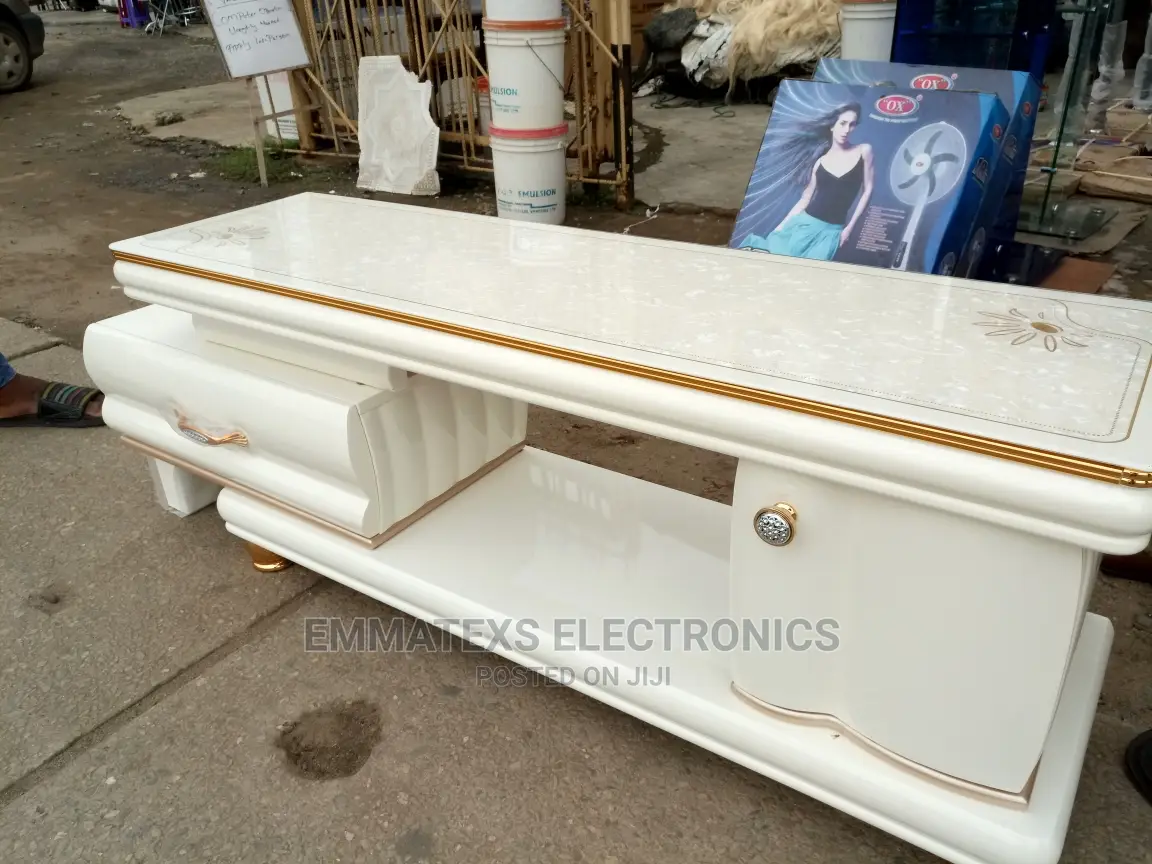Television Shelves - White