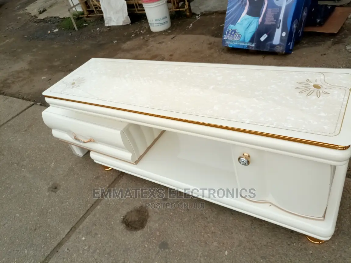 Television Shelves - White