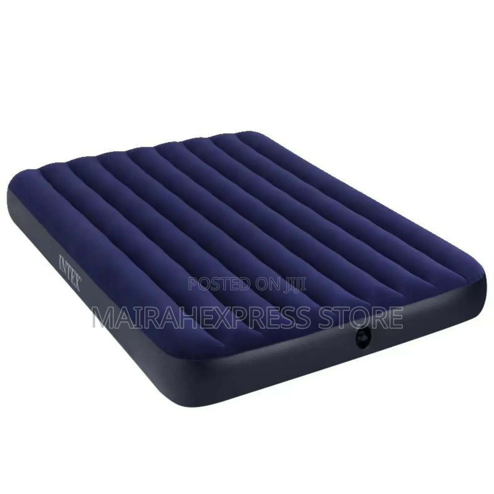 Intex Dura Beam Inflatable Camp Air Bed With Pump