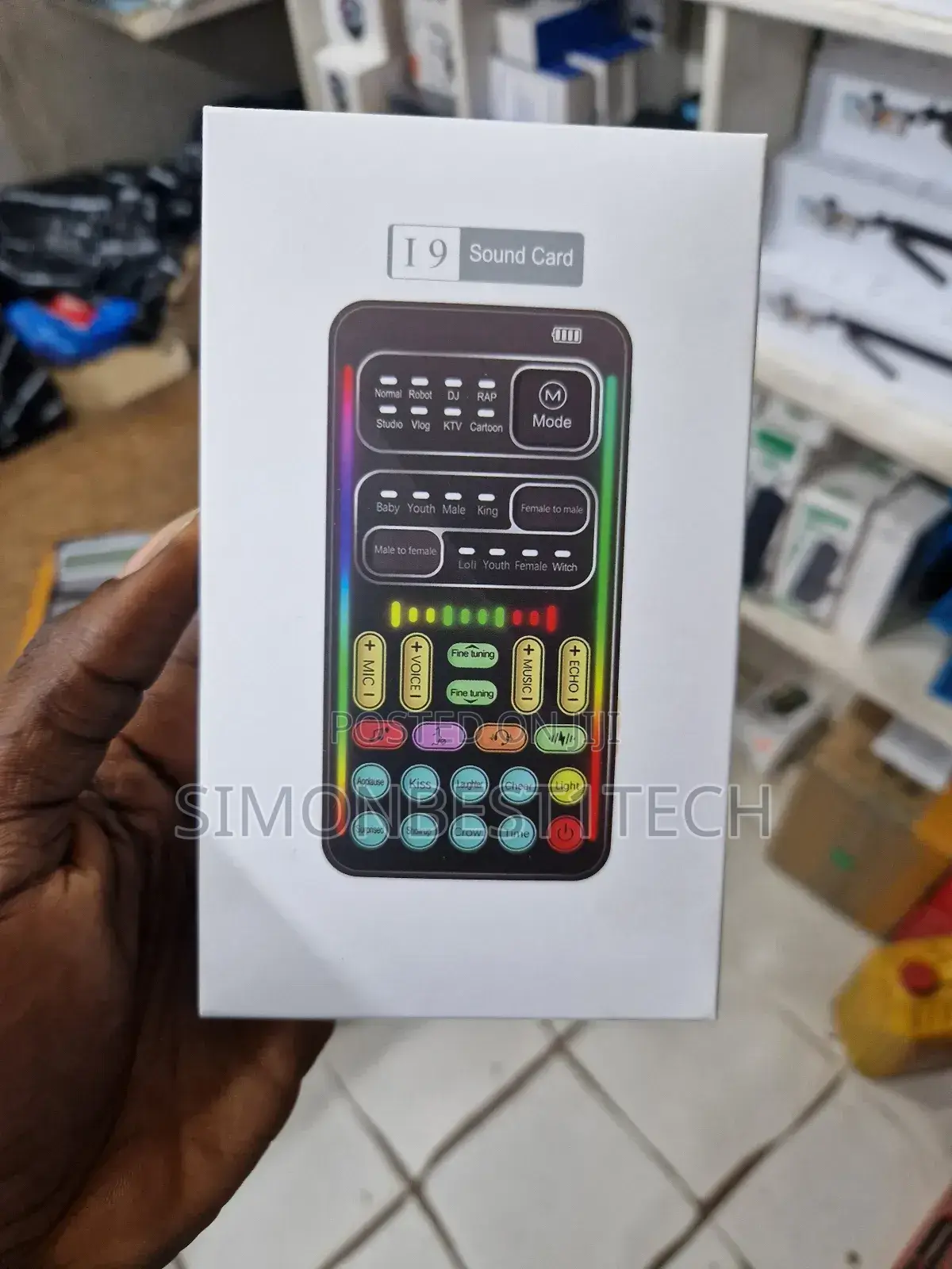 I9 Sound Card Voice Charger