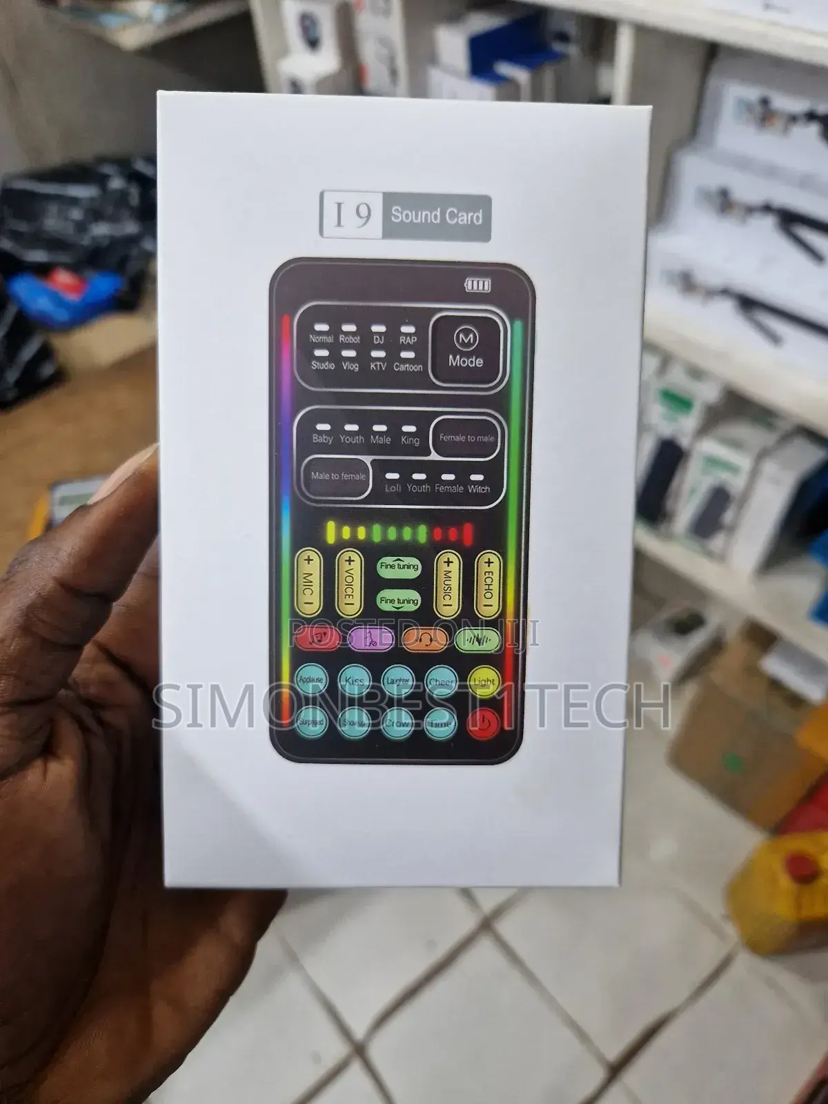 I9 Sound Card Voice Charger