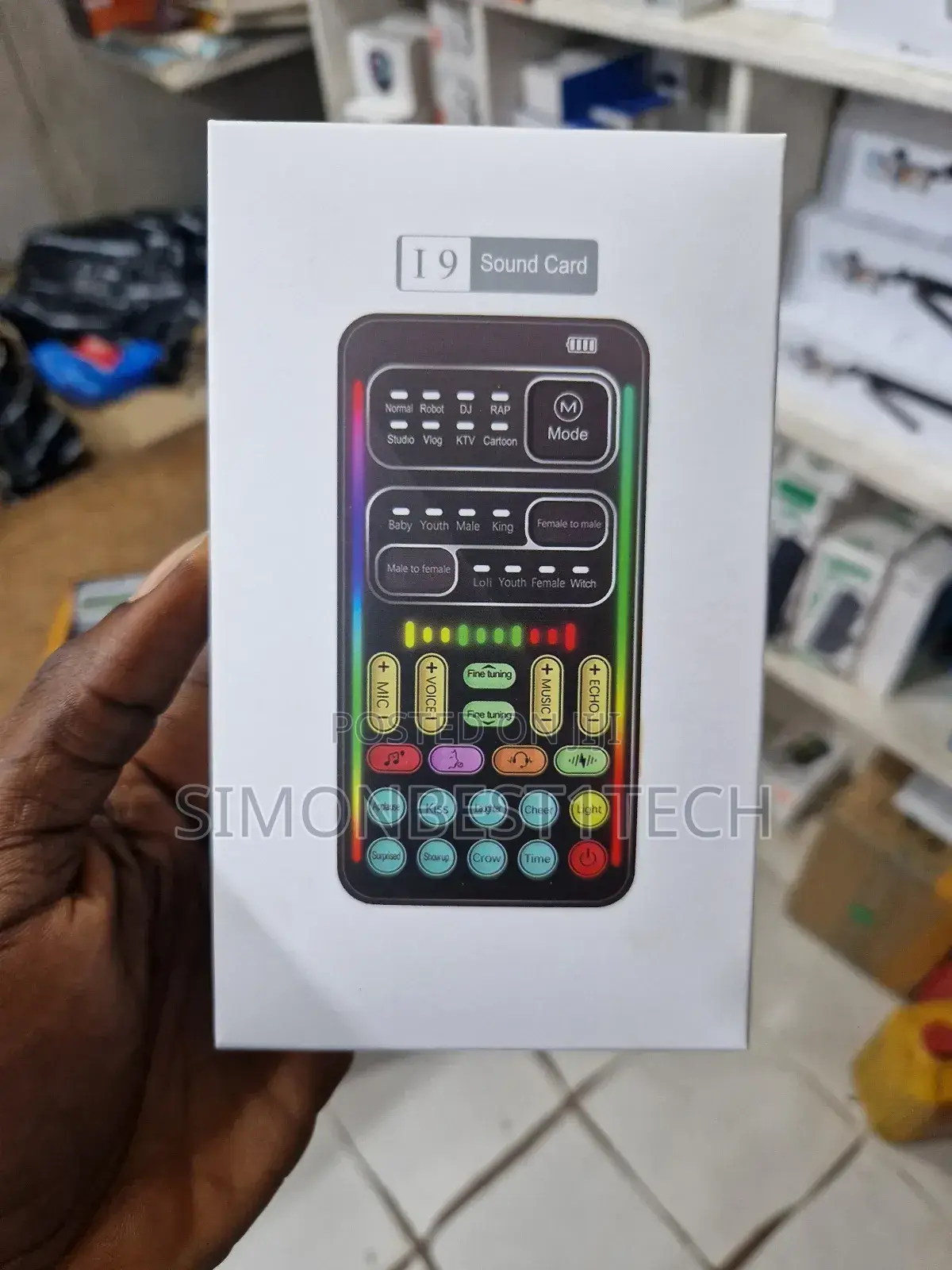 I9 Sound Card Voice Charger