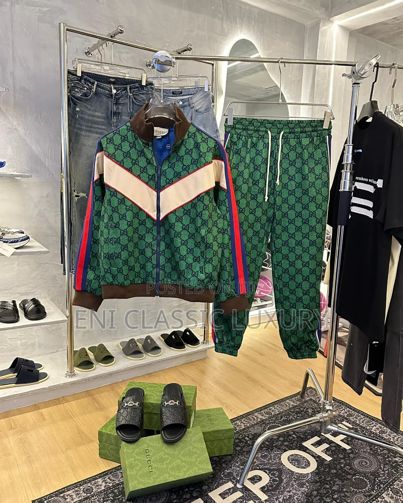 Premium Quality Luxury Men's Outfits Gucci Well Branded