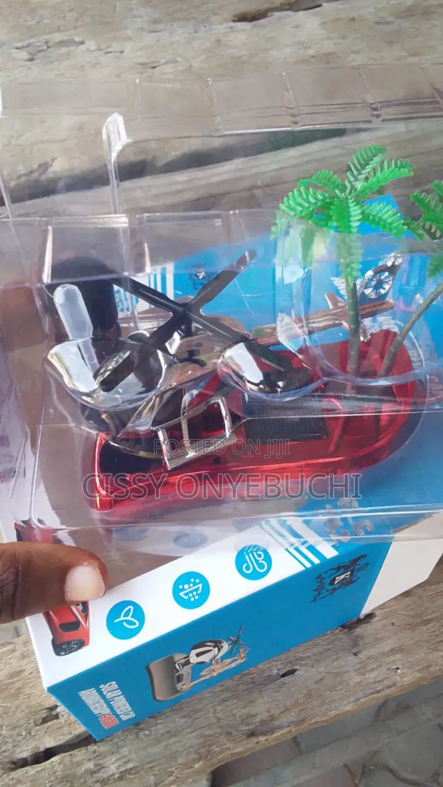 Helicopter Palm Tree Car Diffuser