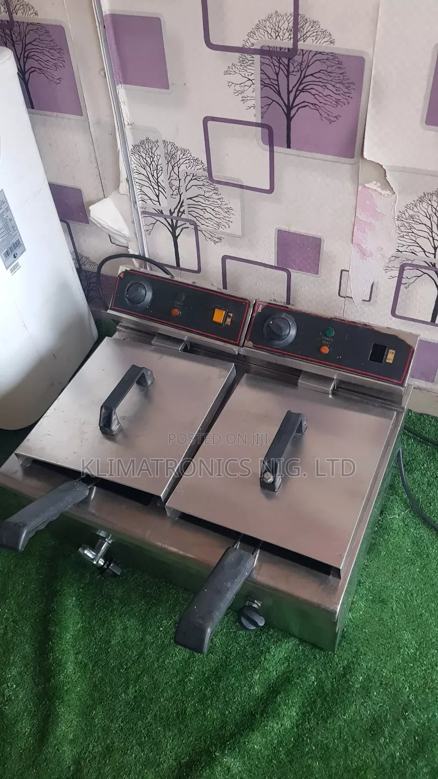 Industrial Double Deep Fryer