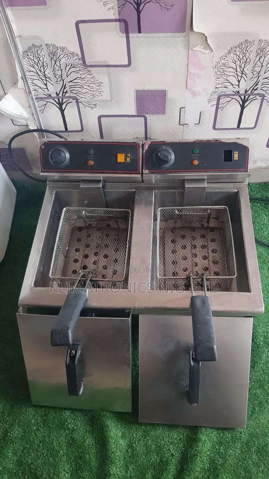 Industrial Double Deep Fryer