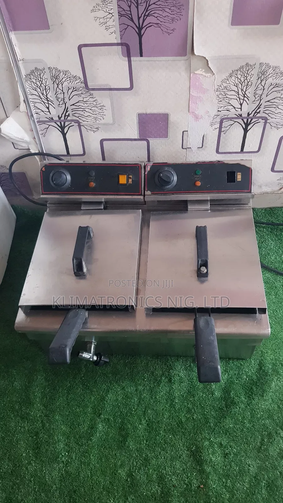 Industrial Double Deep Fryer