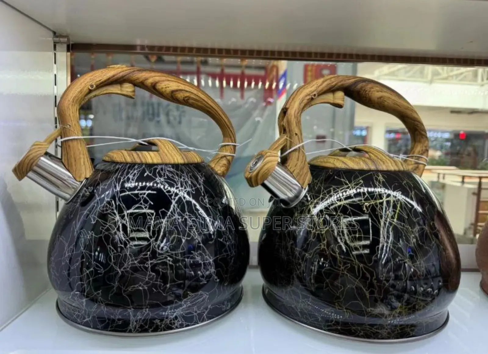 3.0 Litres Kettle With Wooden Handle
