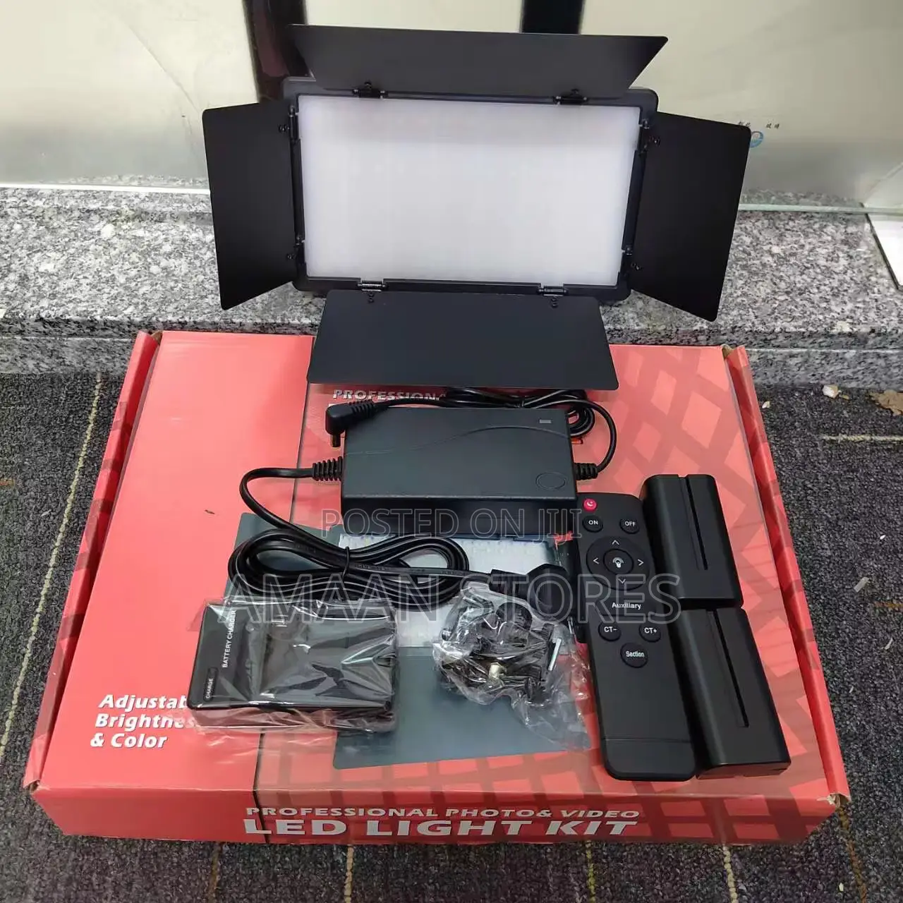 Led 800 Rgb Pro Photo And Video Led Light Kit With Stand