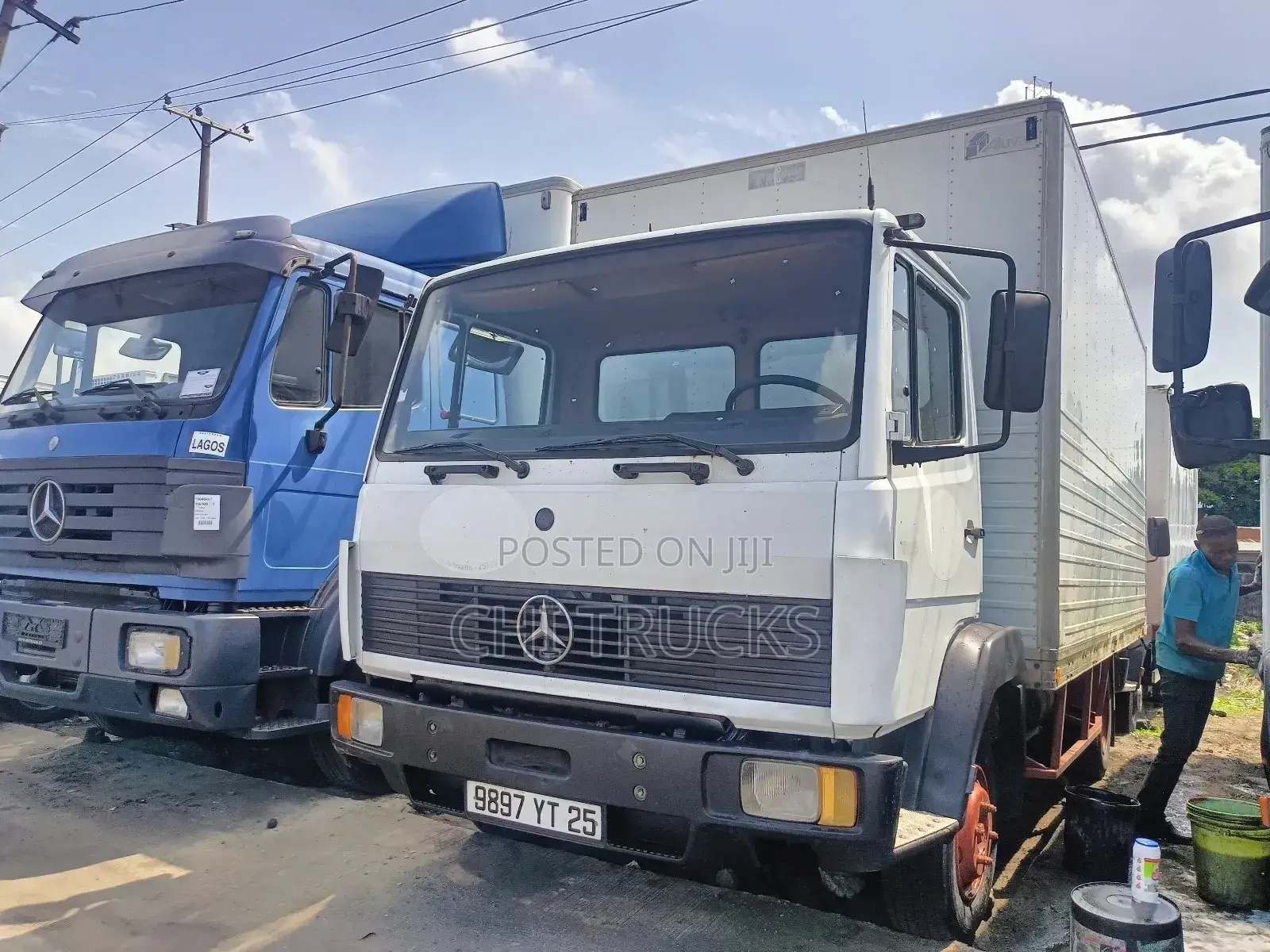 Mercedes Benz 814 Truck 7tons Capacity 2008 White