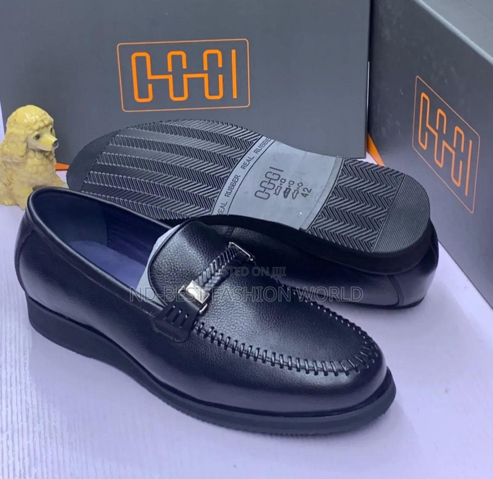 Oggi Pure Leather Flat Shoes