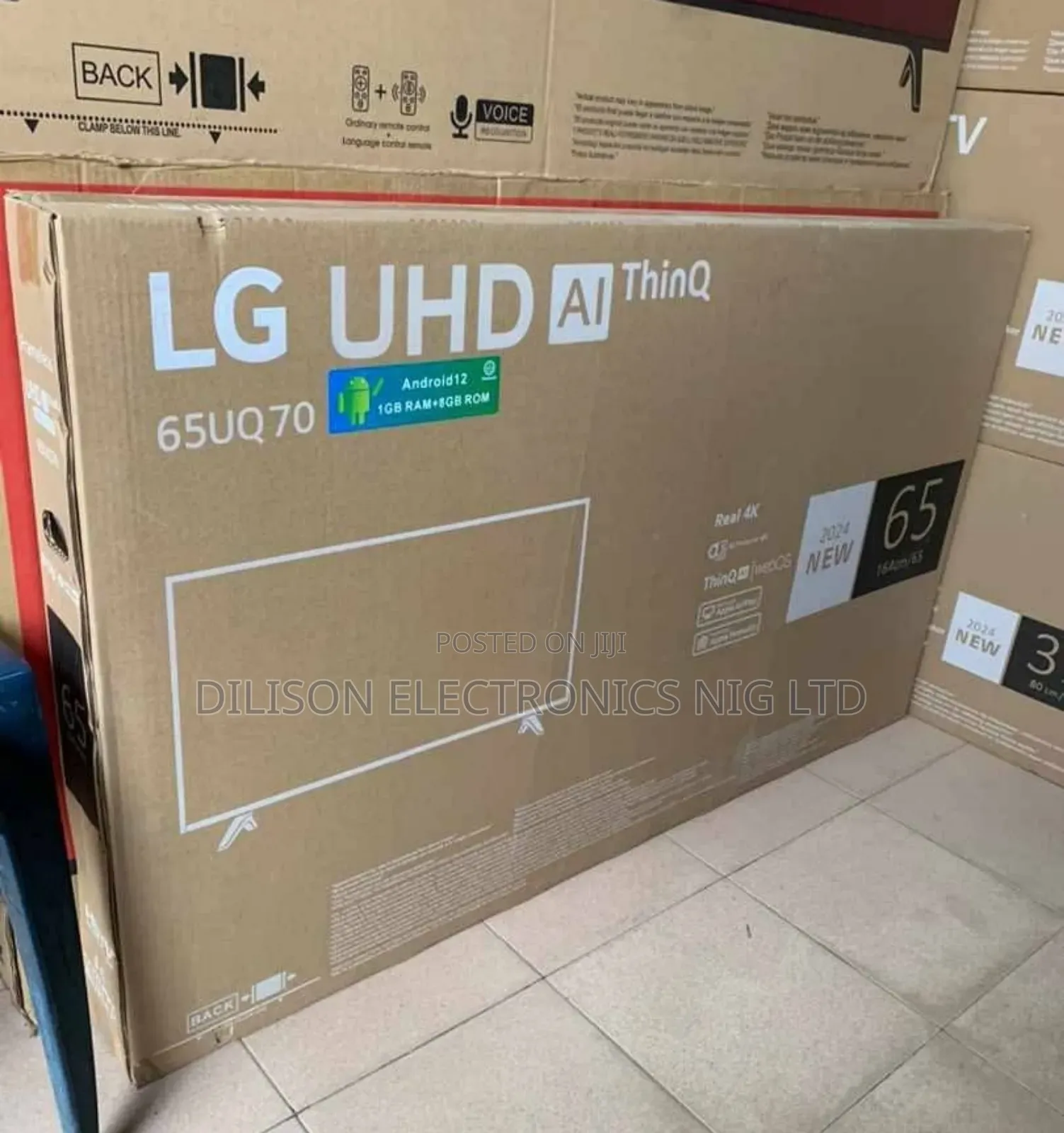 Brand New Lg 65" Smart Netflix, Youtube Support