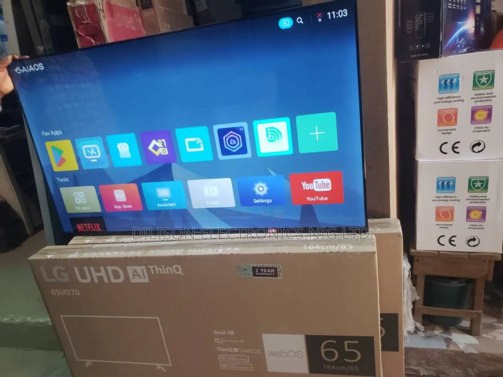 High Quality Lg 65" Smart With Bluetooth