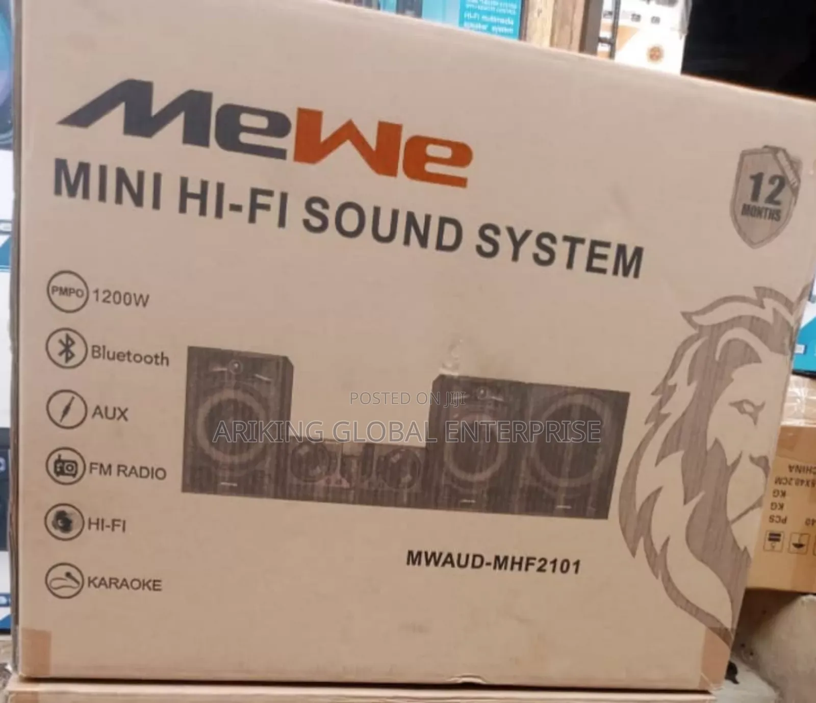 Mewe 1200watts Xboom Bluetooth Hifi Home Theater System