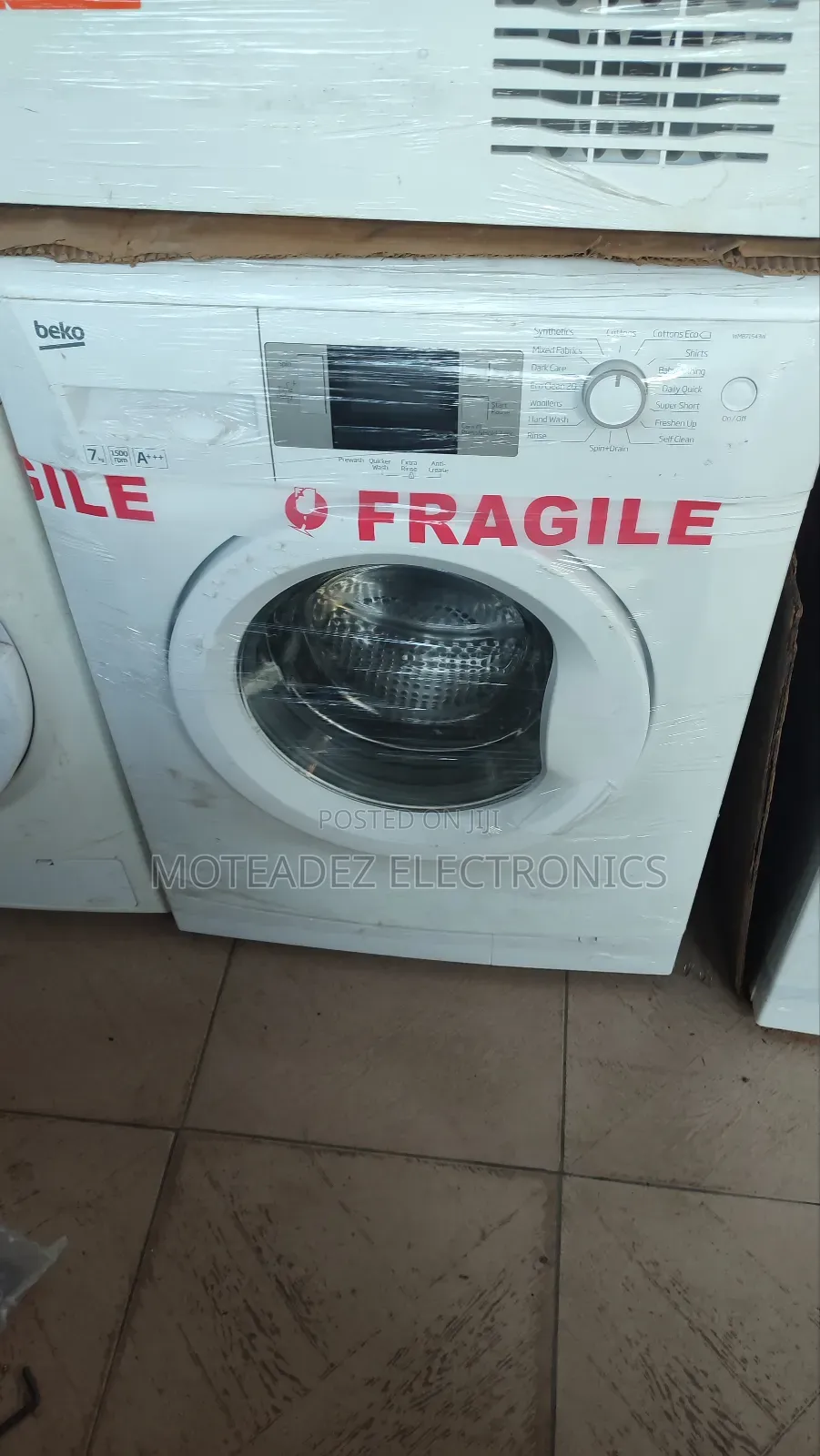 Uk Used Beko 7kg Low Voltage Front Load Auto Washing Machine