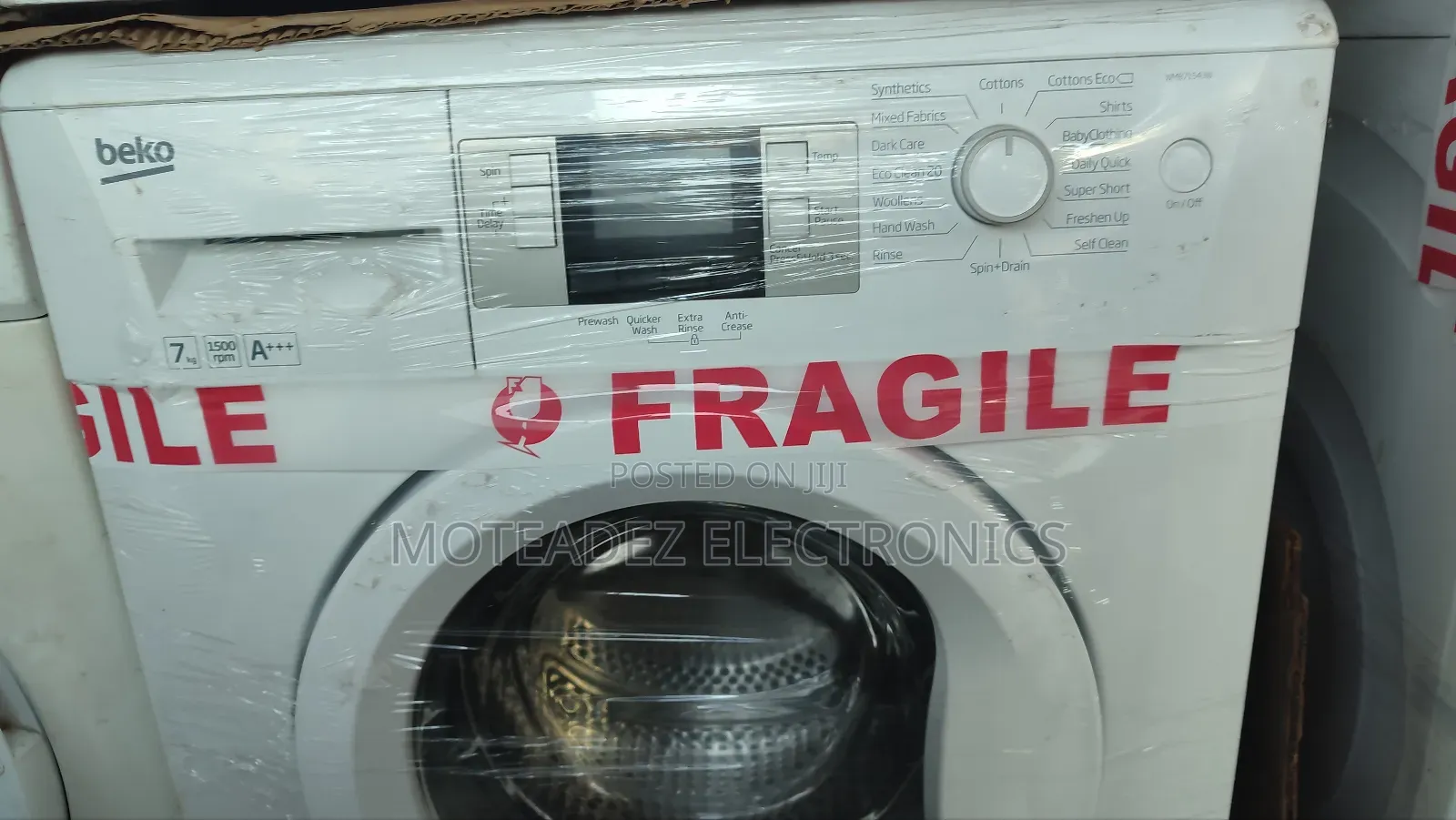 Uk Used Beko 7kg Low Voltage Front Load Auto Washing Machine