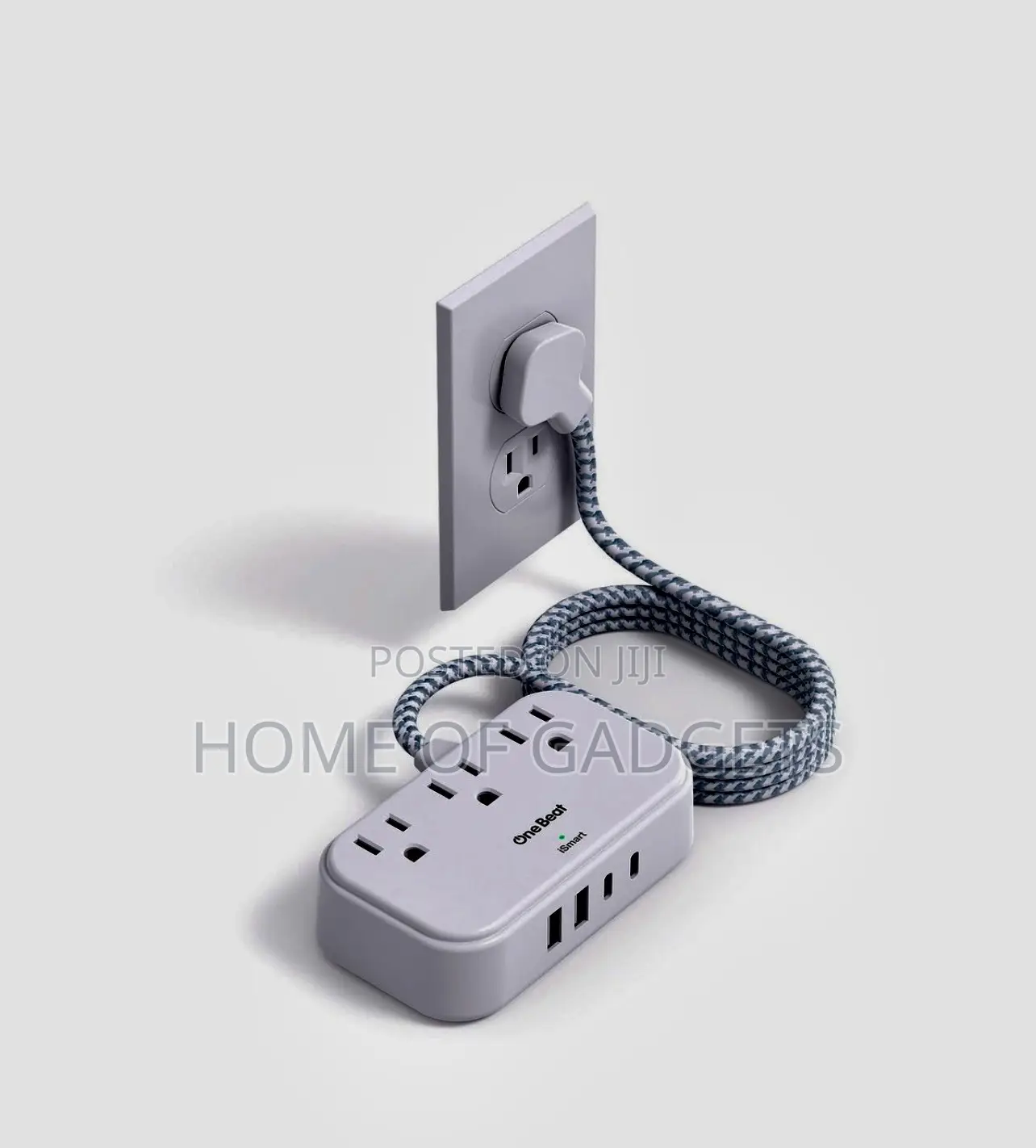 One Beat Fast Charge Extension With 2usb C Port and 2 Usb