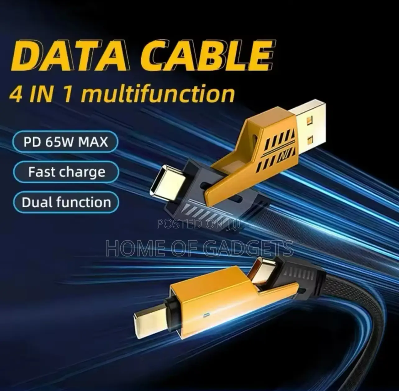65w Pd 4 in 1 Cord