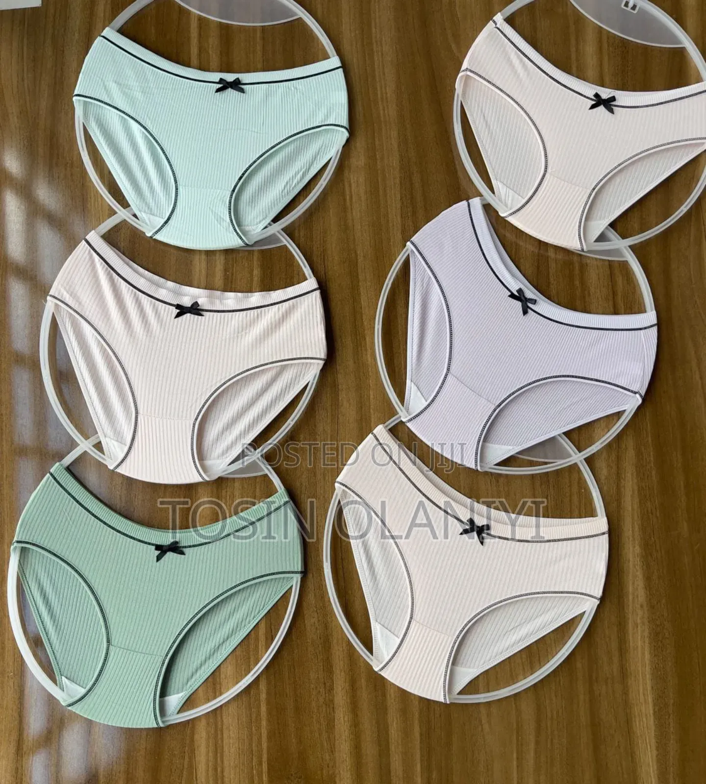 Beautiful Cotton Panties. 3 Pieces