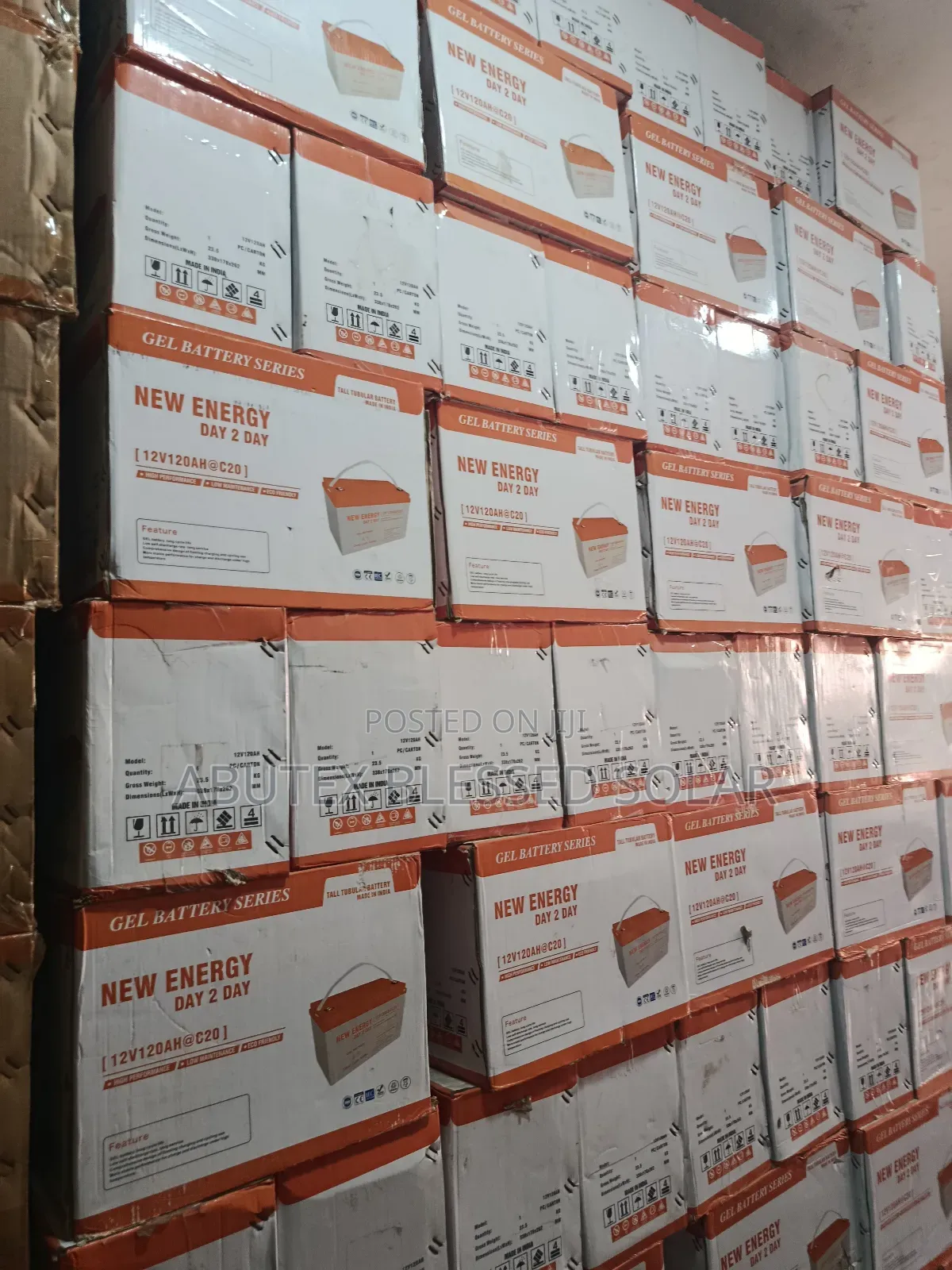 120ah 12v Gel Battery Servies New Energy