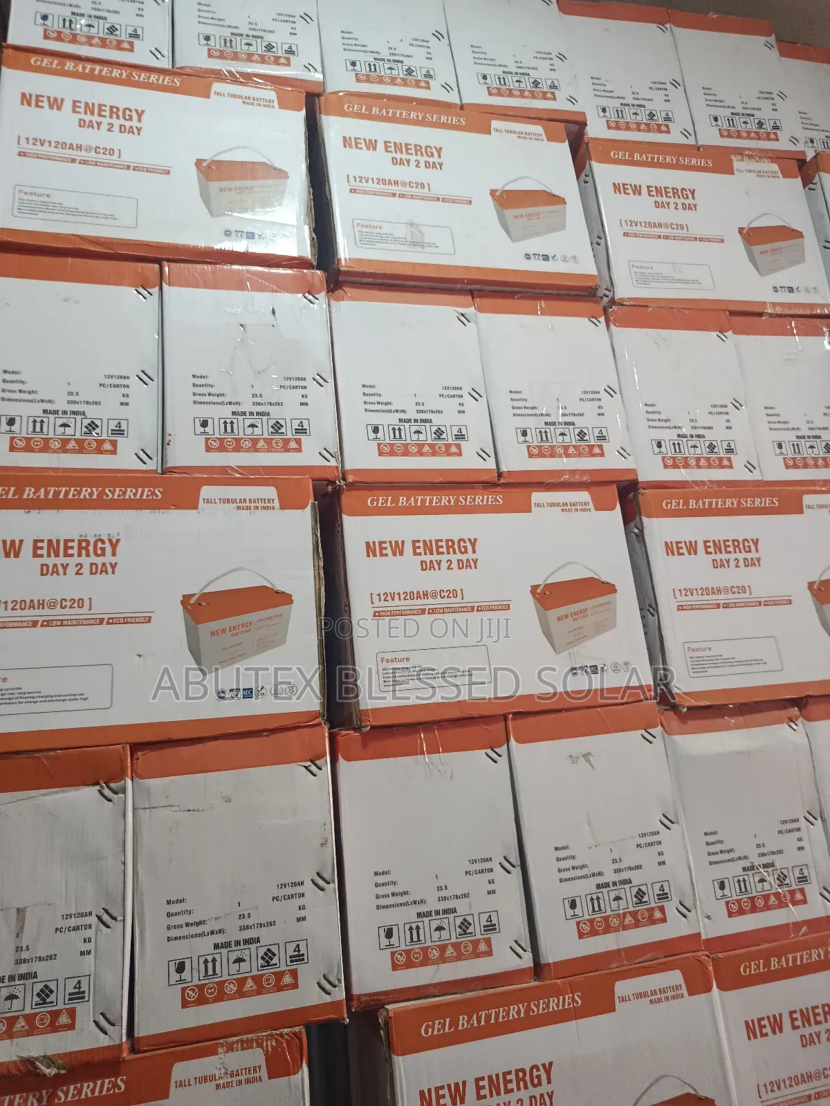 120ah 12v Gel Battery Servies New Energy