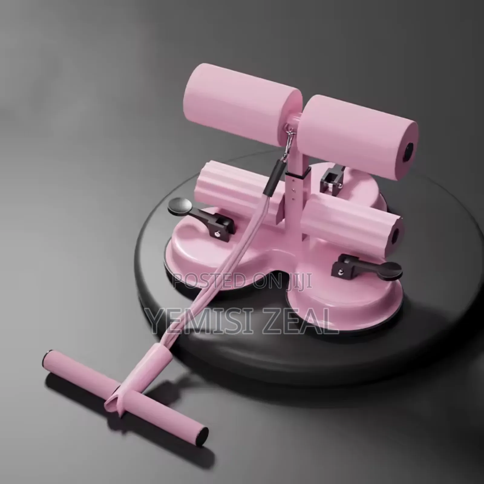 Sunction Sit Up Bar With Resistance Pull Up Rope