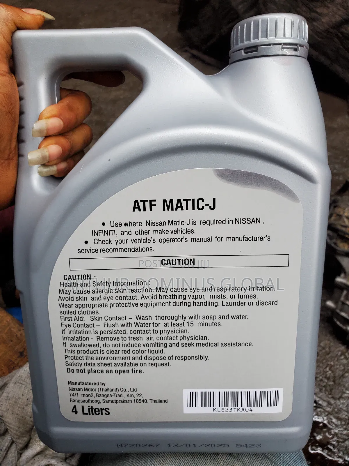 Nissan Matic J Gearbox Oil