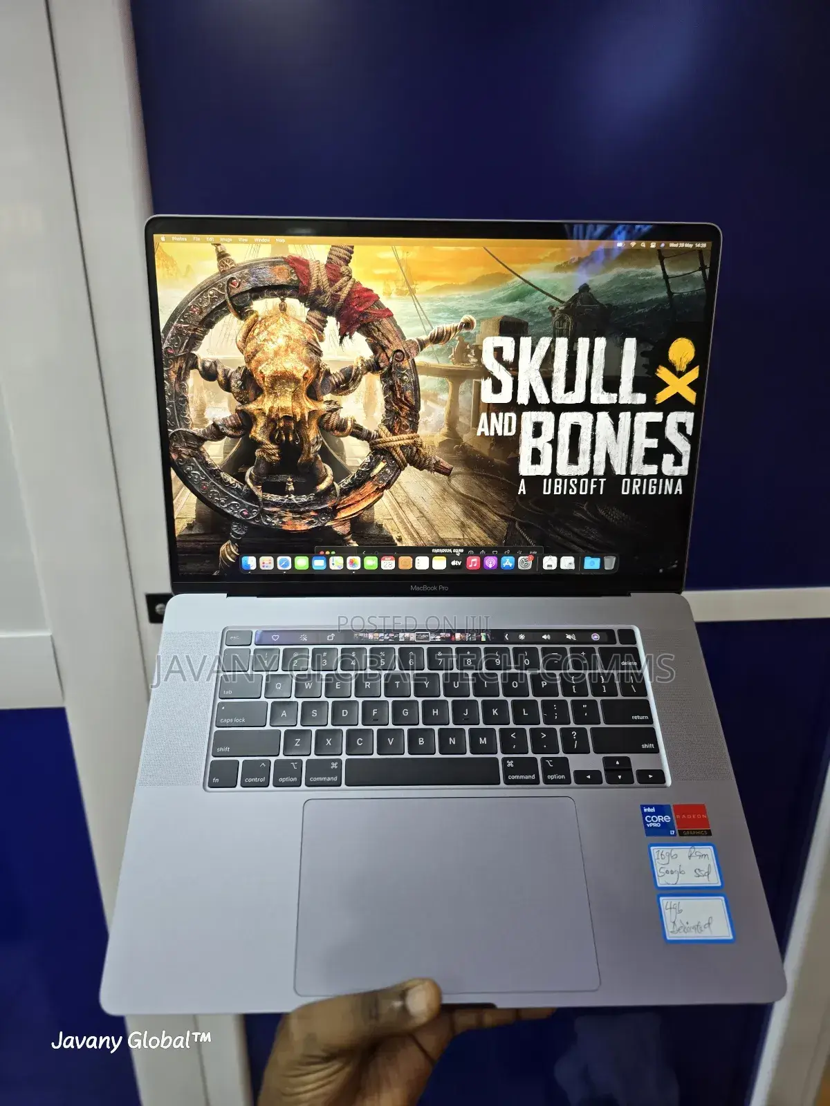 Laptop Apple MacBook Pro 2019 16GB Intel Core I7 SSD 500GB