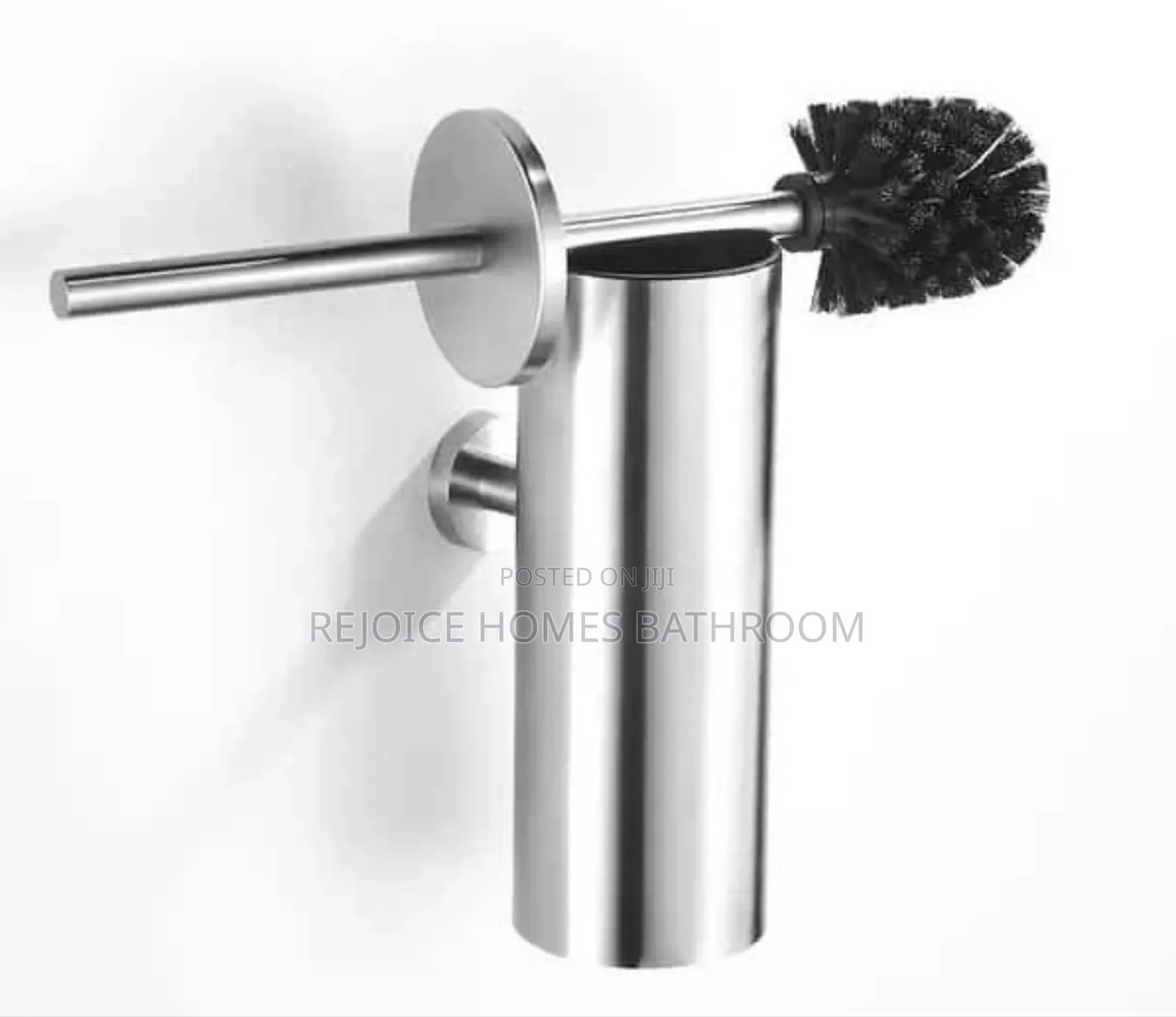 Stainless Steel Wall-Mounted Toilet Brush Holder
