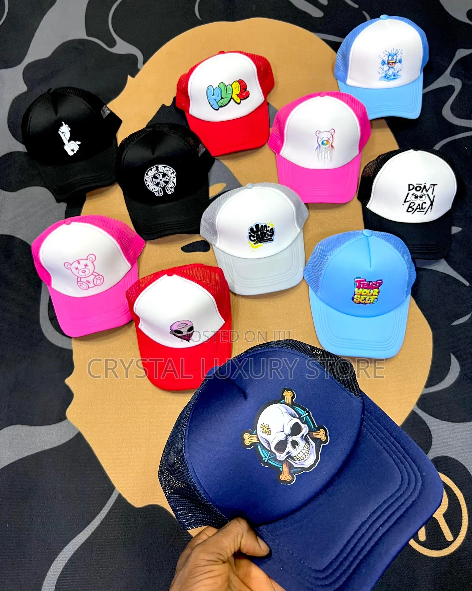 High Quality Luxury Men Fashion Cap