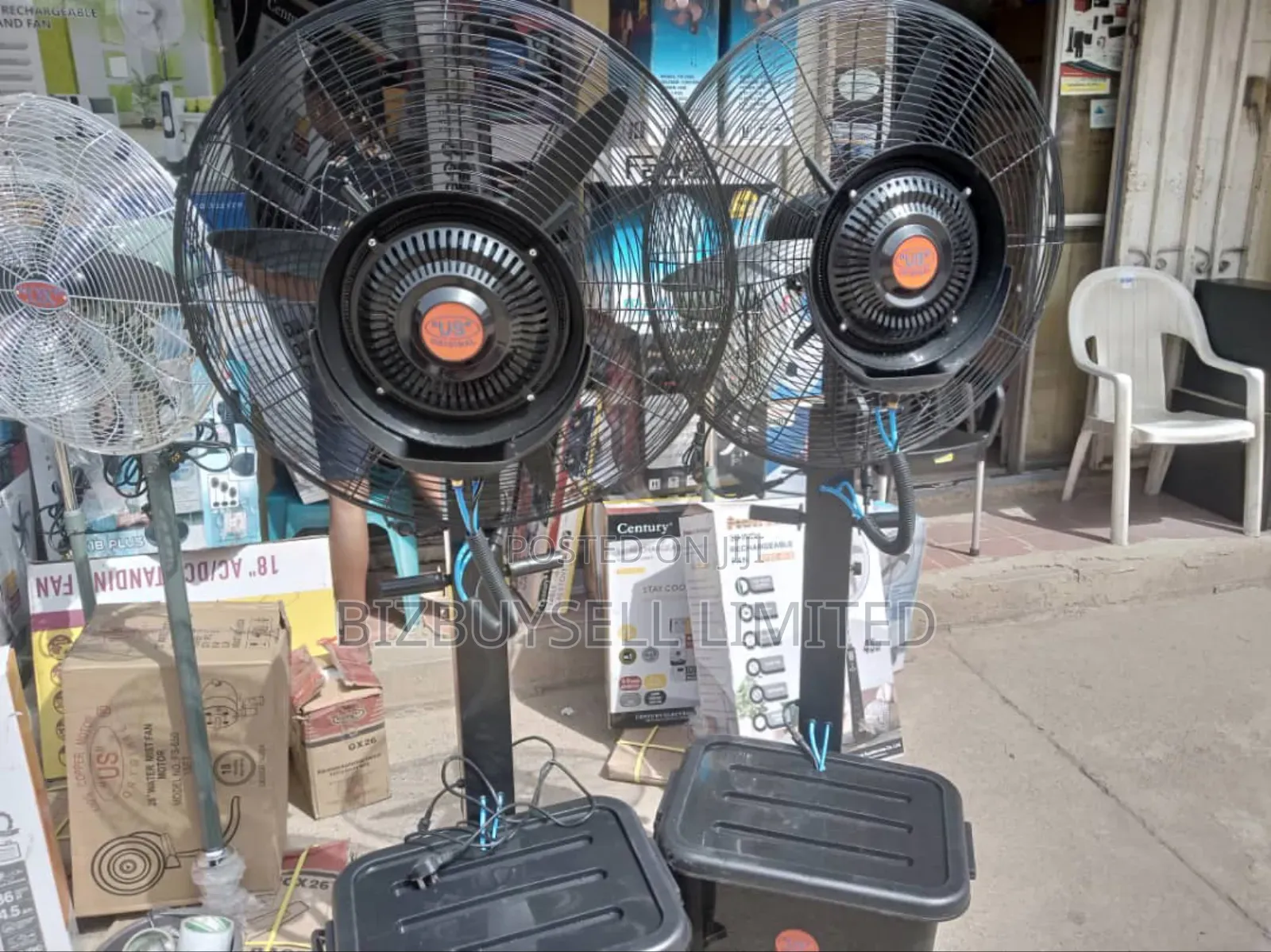 26" Industrial Mist Fan, House, Church And Events Centre.
