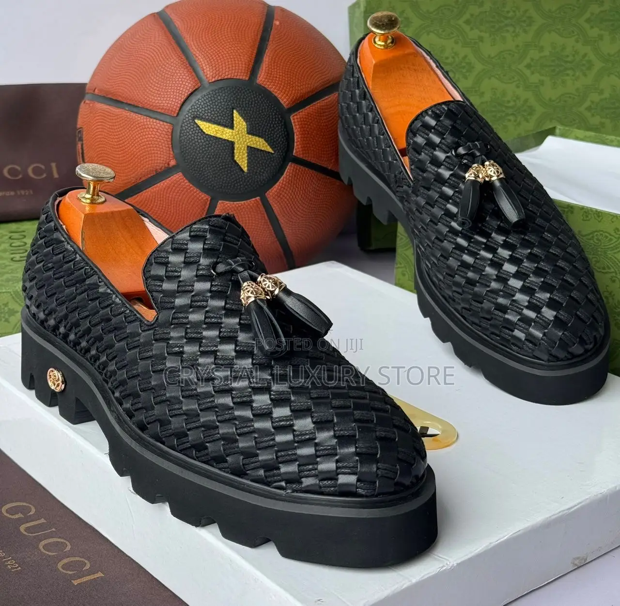 Gucci Quality Luxury Men Genuine Leather Shoe